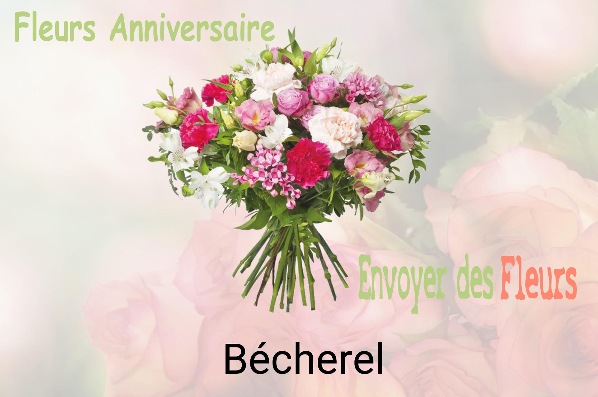 Bouquet de fleurs d’anniversaire livré à Bécherel