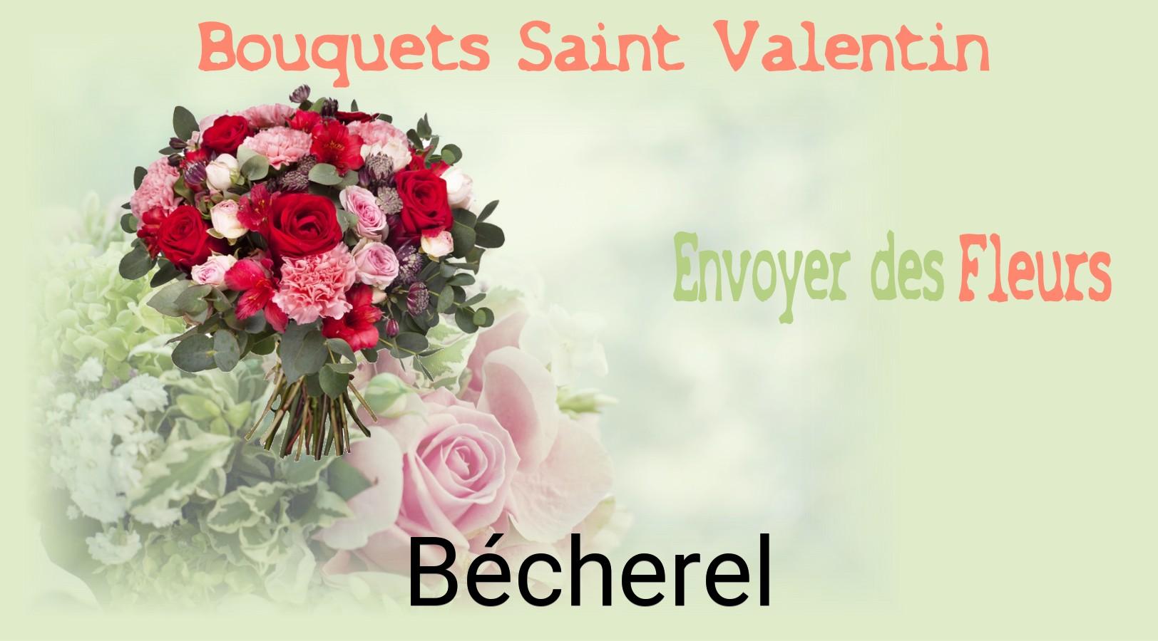 Roses de Saint-Valentin livrées à Bécherel